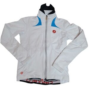 Castelli E Sei Protagonista Lined Winter Cycling Jersey  Pockets Sm Windstopper